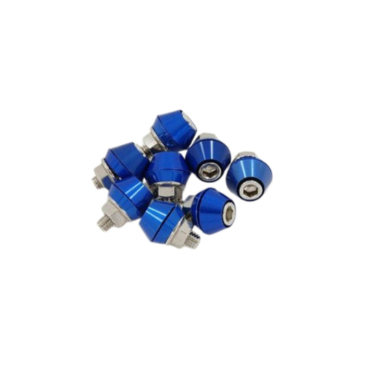 BS0801-BLUE - CNC Blue DX Rim Bolt 8pcs