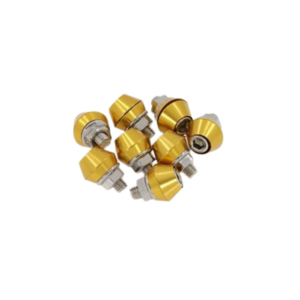 BS0801-GOLD - CNC Gold DX Rim Bolt 8pcs