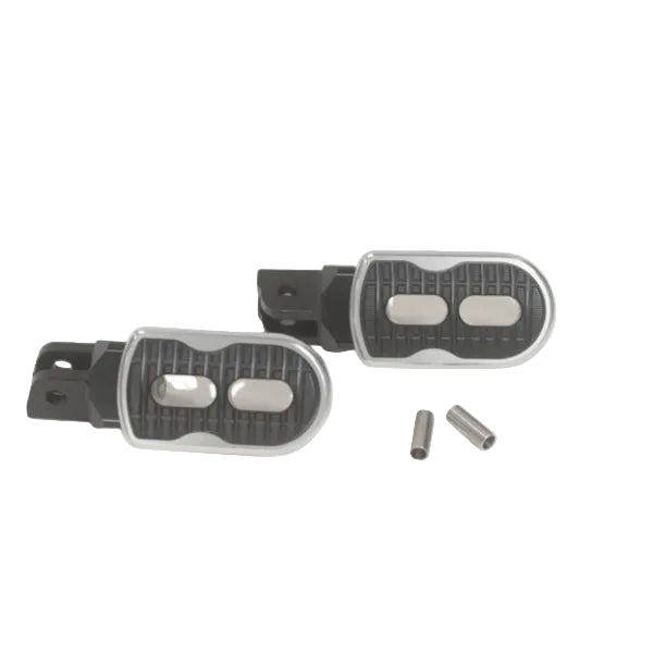 BS2401 - CNC Foot Pegs For Monkey 125 Fits 2018 & New Models Black