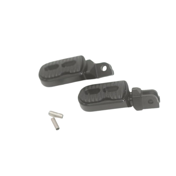 BS2402 - CNC Foot  Pegs For Monkey 125 Fits 2018 & New Models Silver