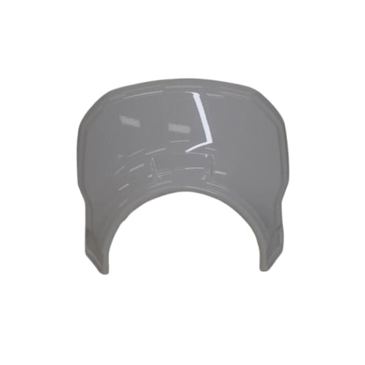 BS2418 - FRONT PLASTIC LIGHT COVER IN WHITE FOR MONKEY 125 2018 TO NOW