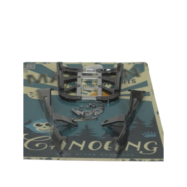 BS2404 - Rear Luggage Rack For Monkey 125 In Silver Fits 2018 & New Models