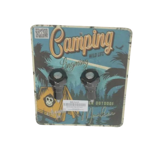 BS3695 - CNC Silver Seat Cushion Screws Honda Monkey Fits 2018 & New Models