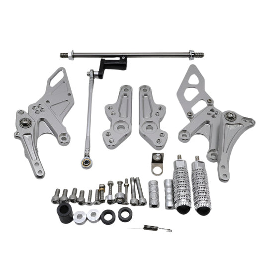 BS2436 - HONDA MONKEY 125 2018-2023 MODEL  CNC REAR SET IN ALLOY COLOUR