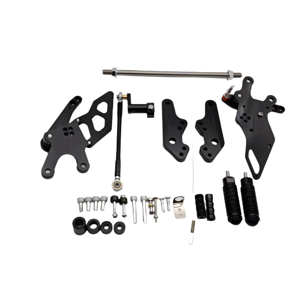 BS2439 - HONDA MONKEY 125 2018-2023 MODEL  CNC REAR SET IN BLACK