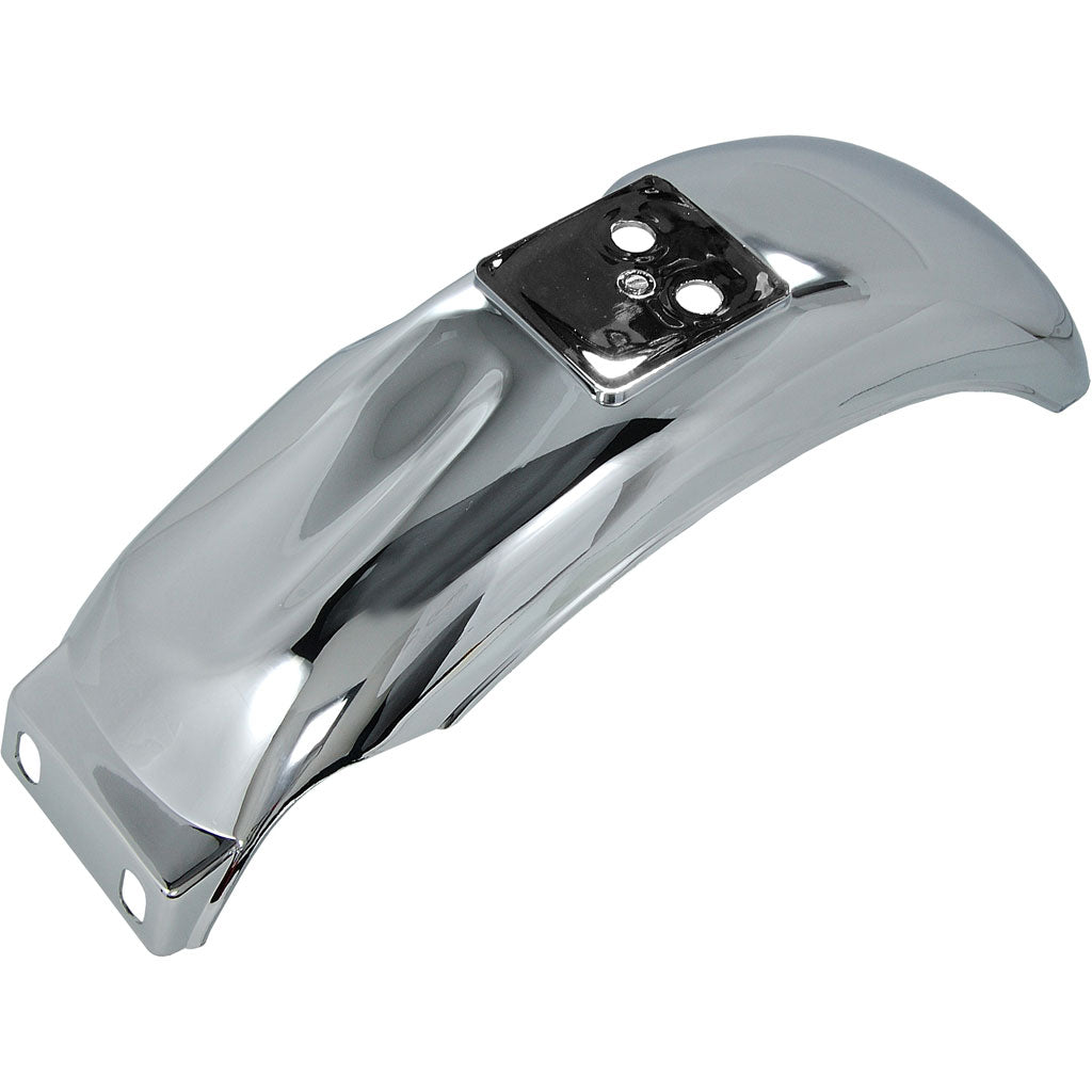 BS0058 Rear Monkey Mud Guard In Chrome Plastic