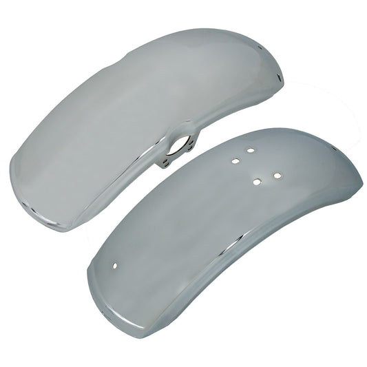 BS0060 Front and Rear DAX Mud Guards In Chrome