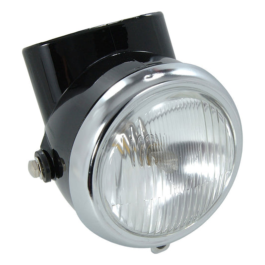 BS0237 DAX Headlight With Black Shell 140mm