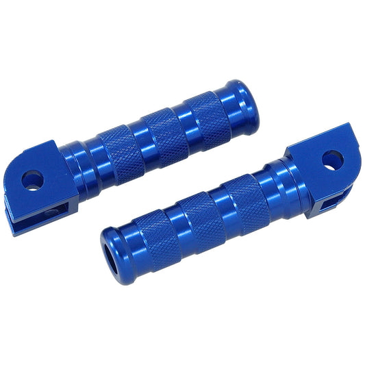 BS0295-BLUE - Small Diameter Foot pegs In Blue For DAX & MUNK