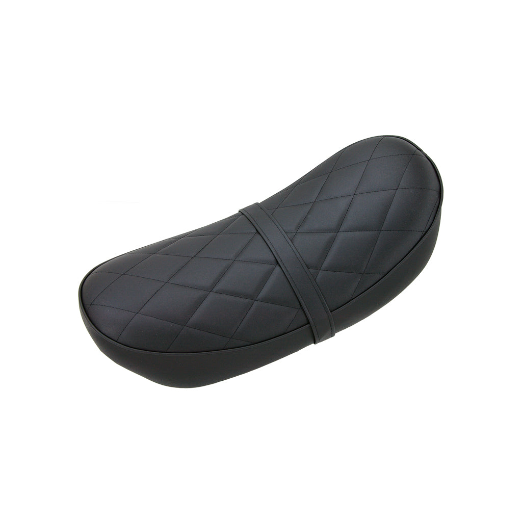 BS0349 - DAX Low Seat In Black With Diamond Pattern - 6V & 12V Frames