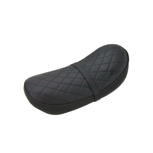 BS0468 DAX Low Seat In Black With Small Diamond Pattern - 6V & 12V Frames