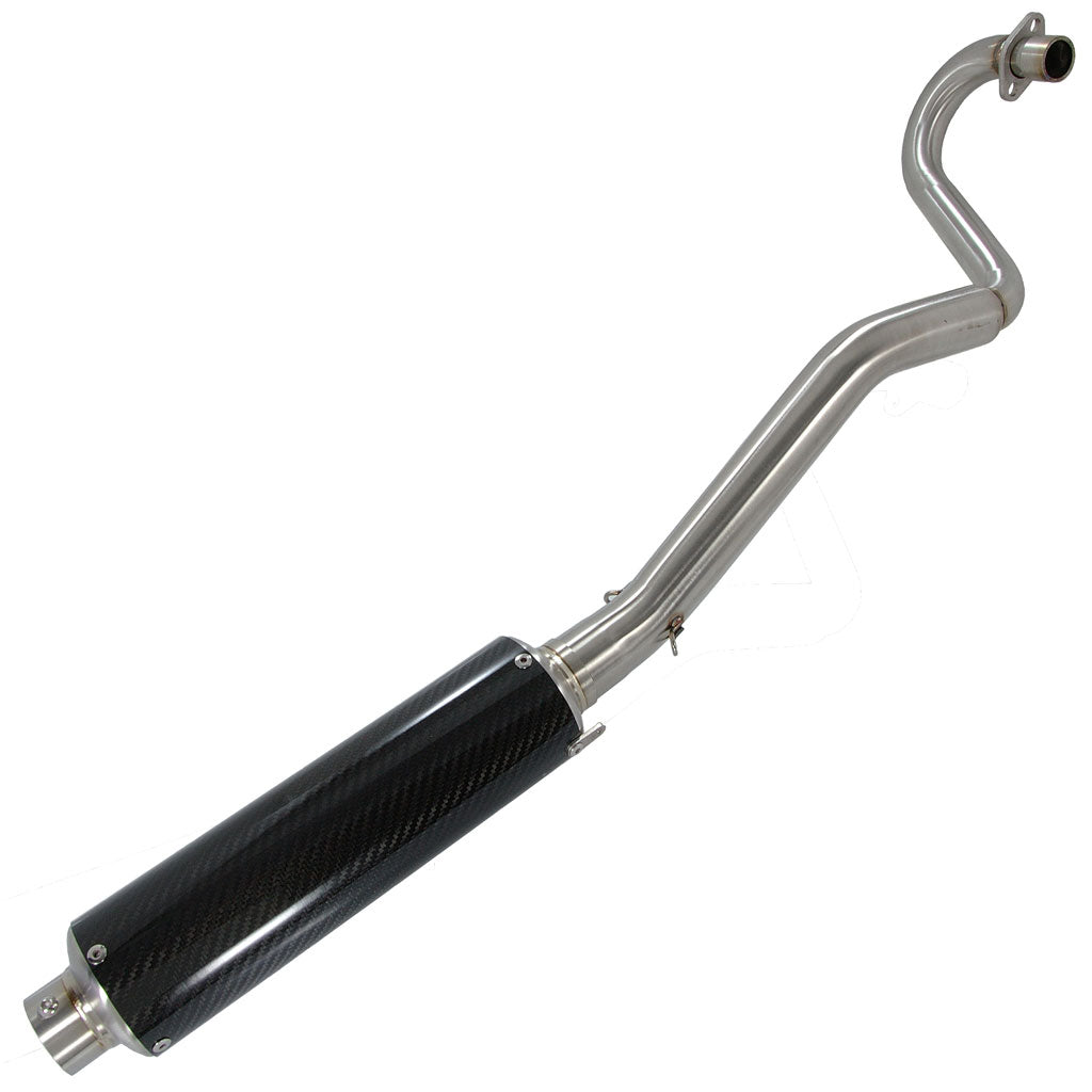 BS0950 DAX Upswept Carbon & Stainless Steel Exhaust