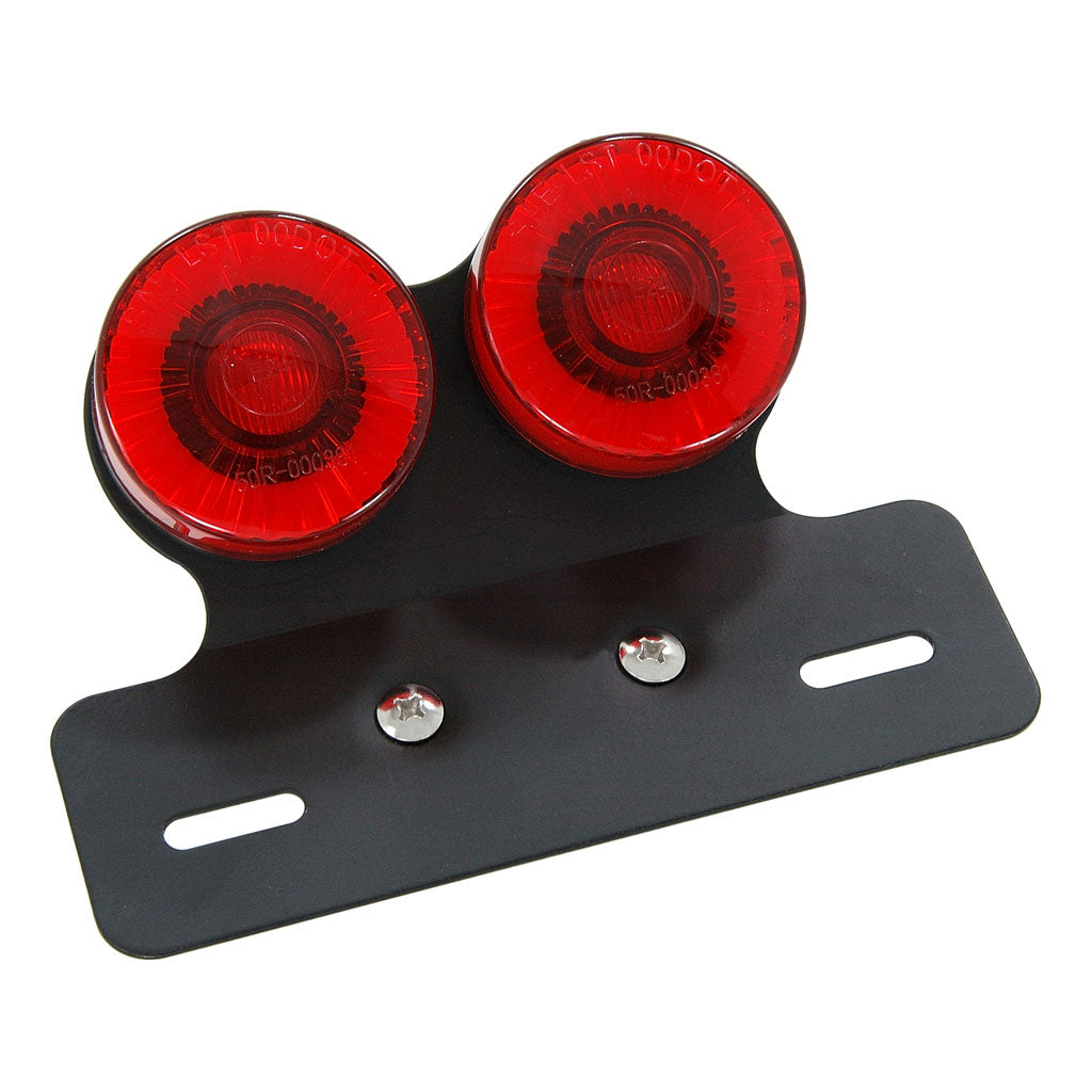 BS1445 Twin Round Rear Red Light With E Mark