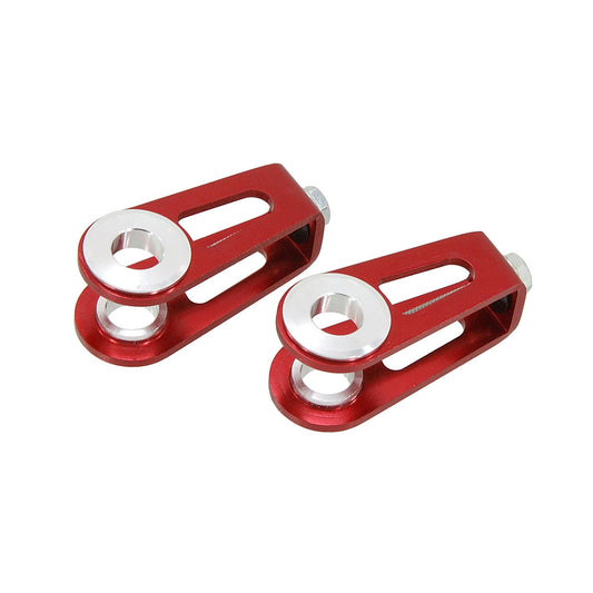 BS1467-RED CUB Alloy Swing Arm Adjusters In Red