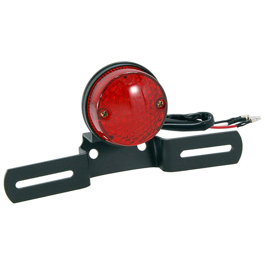 BS1540 Round Rear Light Red Lens With E Mark