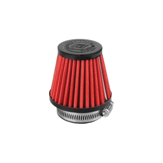 BS1810 NIBBI RACING Straight Type Round Tapered Red Air Filter 35mm